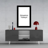 Kişiye Özel Kenarlıklı Cam Tablo.