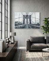 Brooklyn Köprüsü Cam Tablo