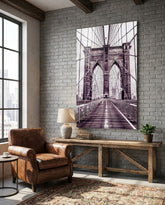 Brooklyn Köprüsü Cam Tablo