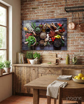 Baharatlar Cam Tablo