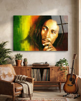 Reggae Efsanesi Cam Tablo