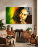 Reggae Efsanesi Cam Tablo
