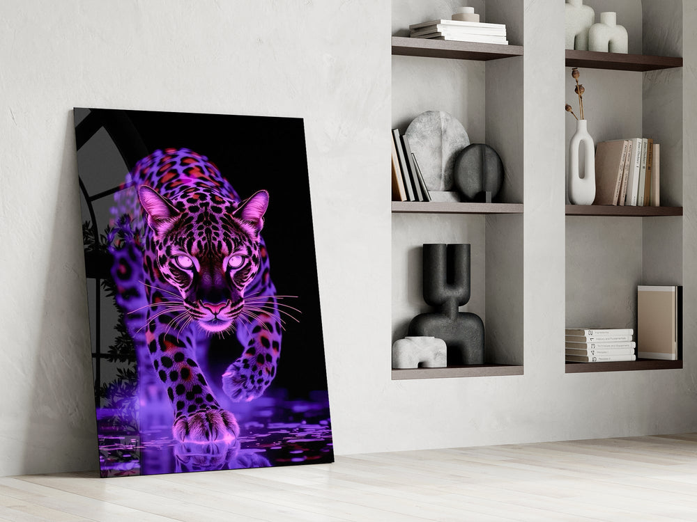 Neon Leopar Cam Tablo