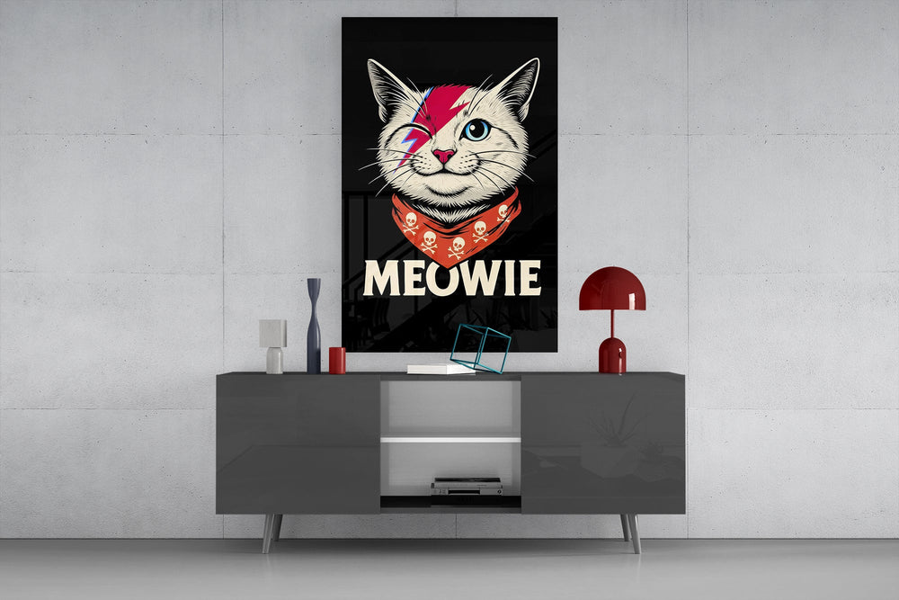Meowie Bowie Kedi Cam Tablo