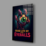 Kıyametin Gözleri Cam Tablo