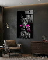 Av Köpeği Cam Tablo || Tasarımcı Koleksiyonu
