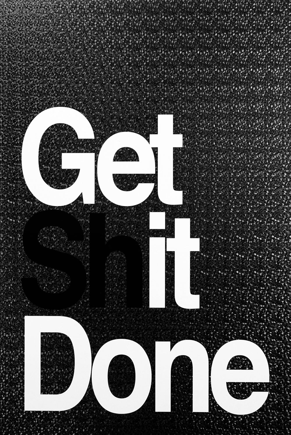 3D Get It / Get Sh*t Done — Işıkla Canlanan Lake Baskı