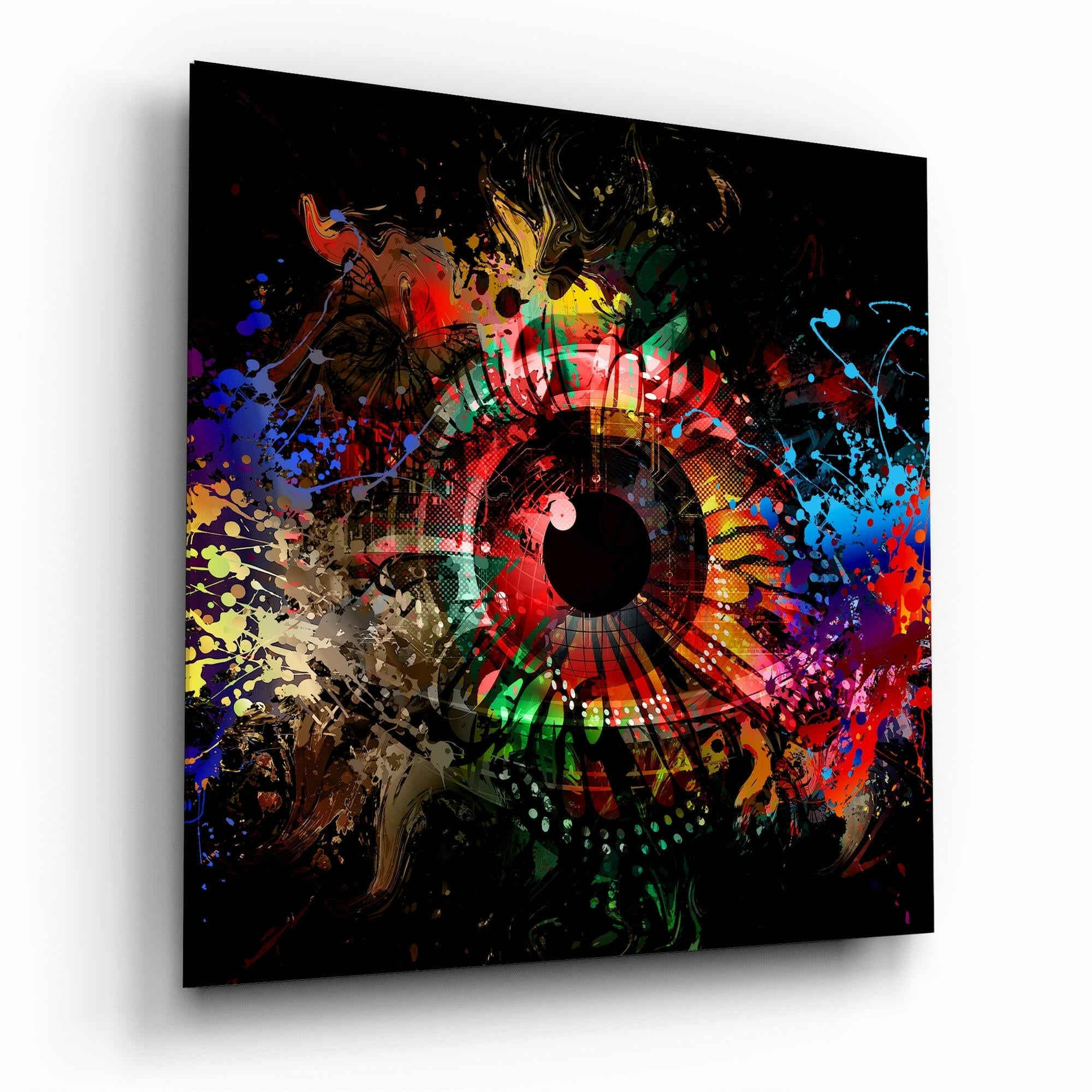 Resimde Göz Cam Tablo.