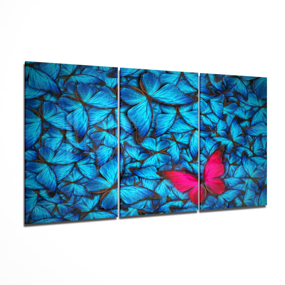 Butterfly Mega Glass Wall Art.