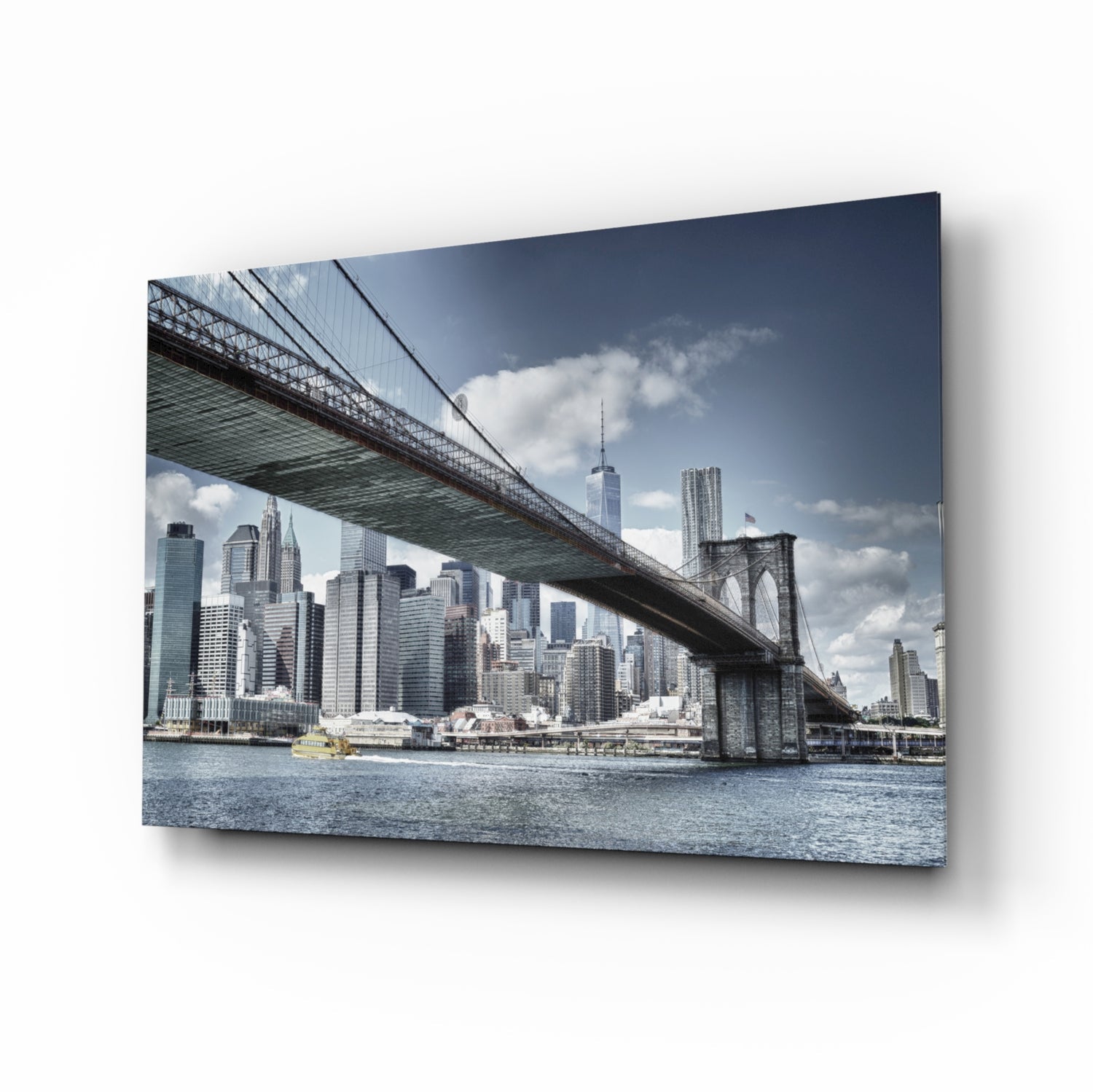 Manhattan Köprüsü Cam Tablo