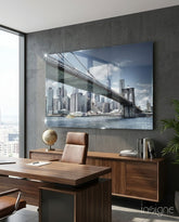 Manhattan Köprüsü Cam Tablo