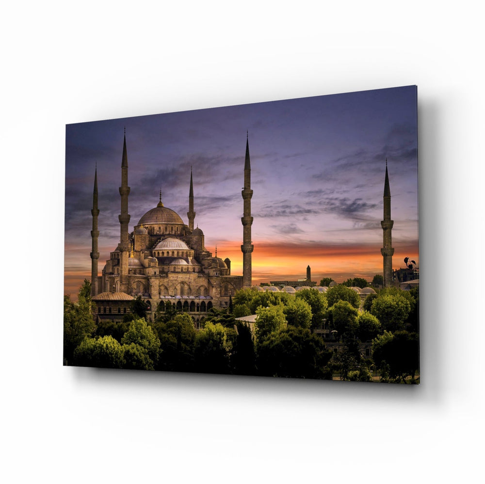 Sultanahmet Mosque panel bringing heritage atmosphere to a contemporary living space