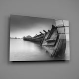 Gemi enkazı Cam Tablo
