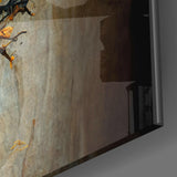 Zamansız Çiçekler Cam Tablo.