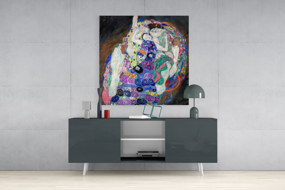 Gustav Klimt'in Bakire'si Cam Tablo || Tasarımcı Koleksiyonu