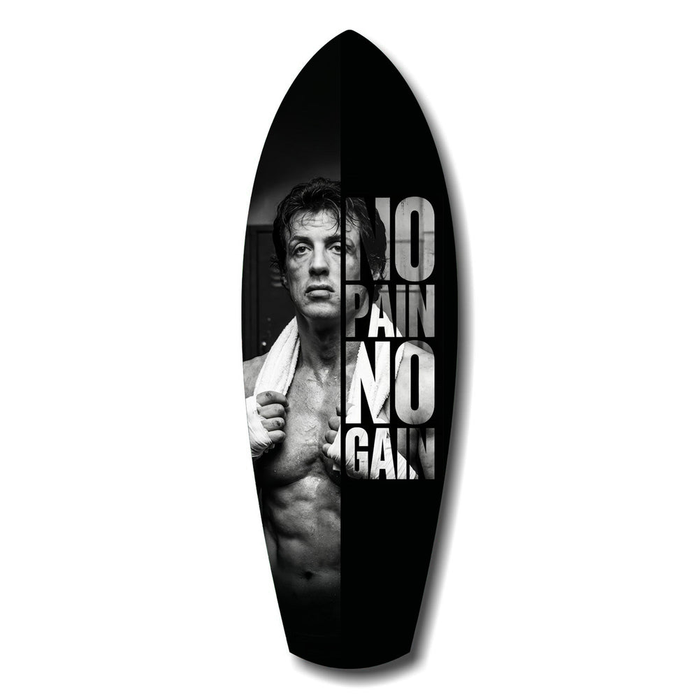 No Pain No Gain Boksör Motivasyon Cam Tablo.