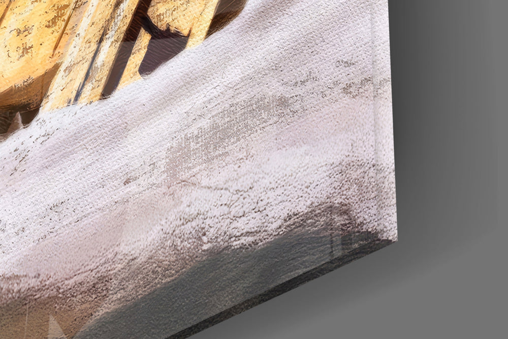 The Creation of Heroes Glass Wall Art || Designer Collection