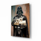 Crisis of the Dark Side Glass Wall Art || Designer Collection