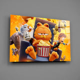 Garfield: Lazy Day Glass Wall Art || Designer Collection