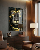 Aslan Cam Tablo