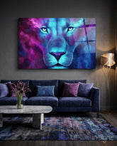 Aslan Cam Tablo