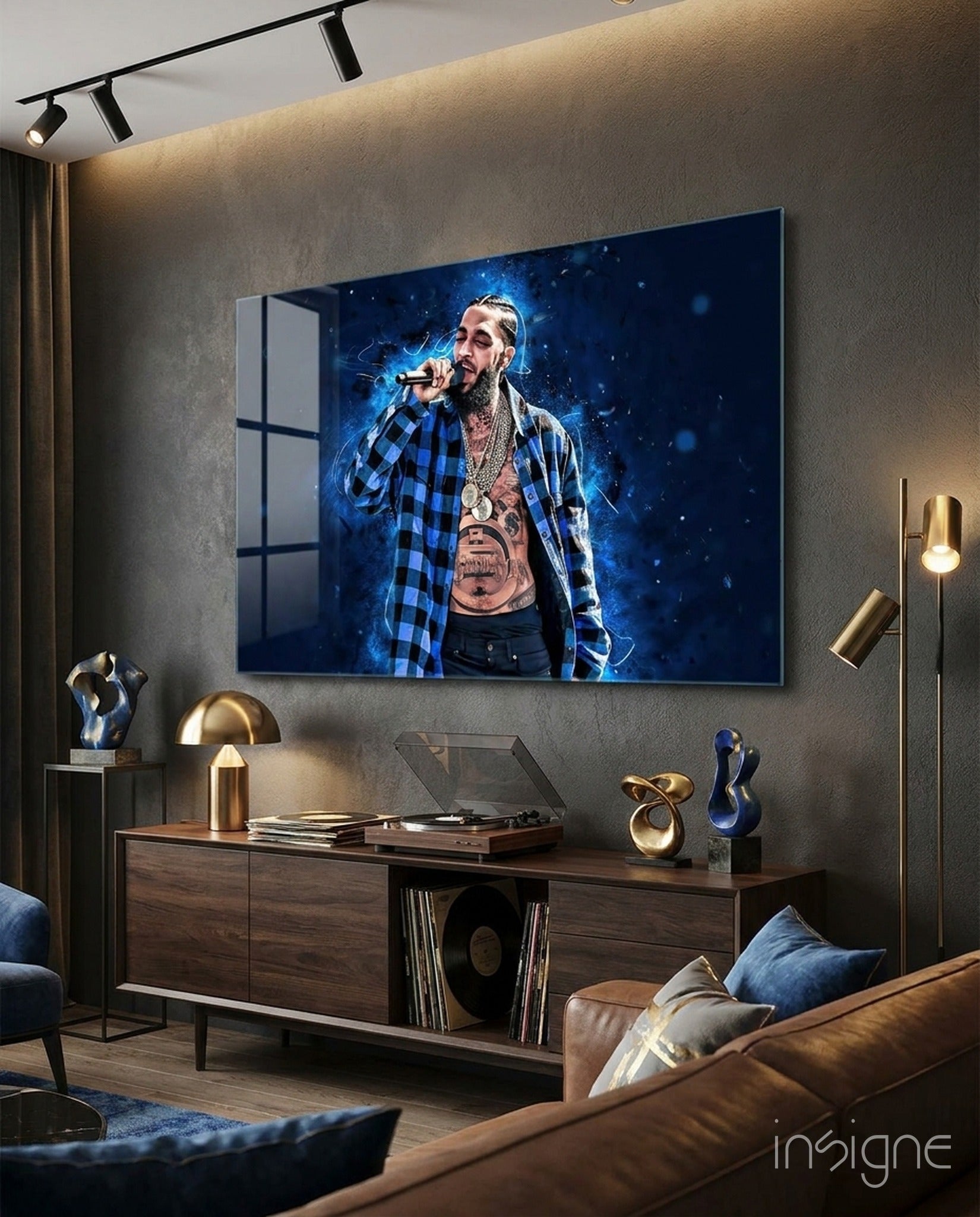 Sokağın Sesi Cam Tablo