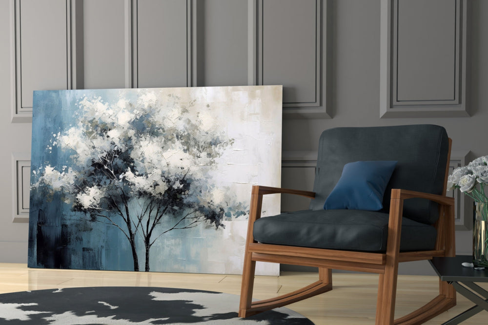 Elegant Winter Tree Cam Tablo