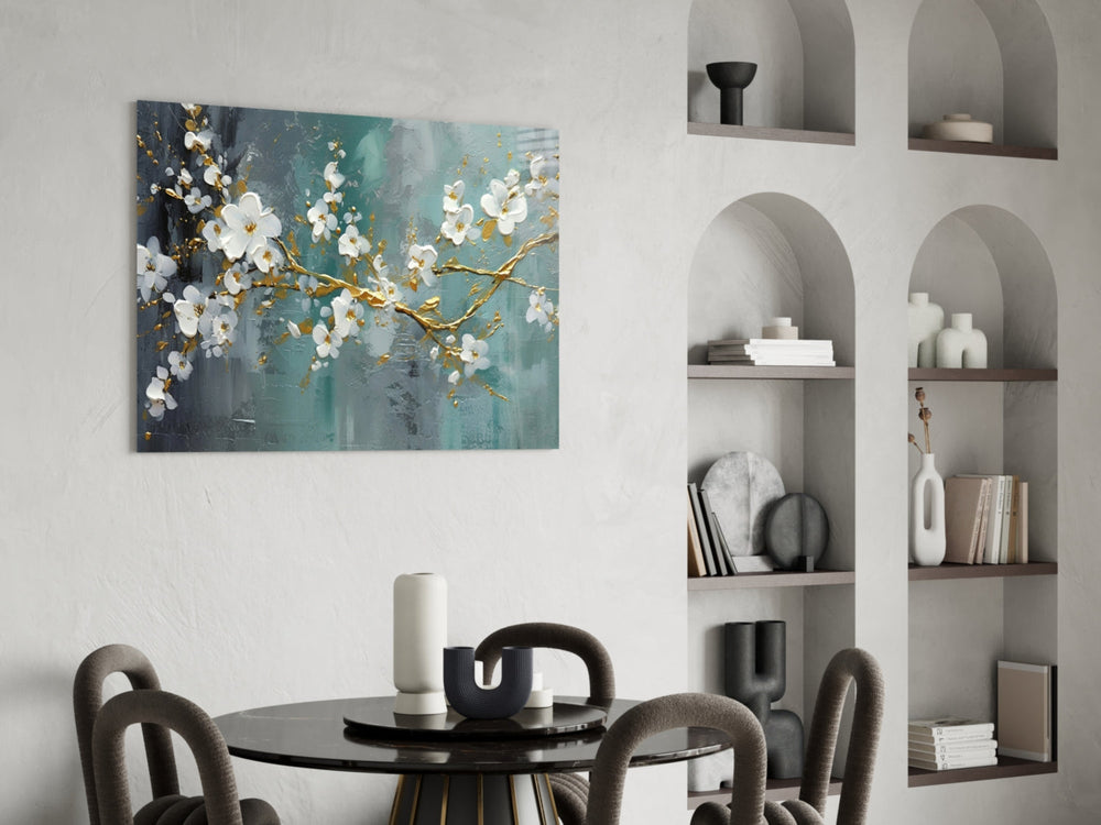 Elegant Blossoms on Cam Tablo