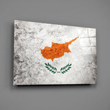 Balkan patriotic cinematic glass wall art in Albanian expat dining room