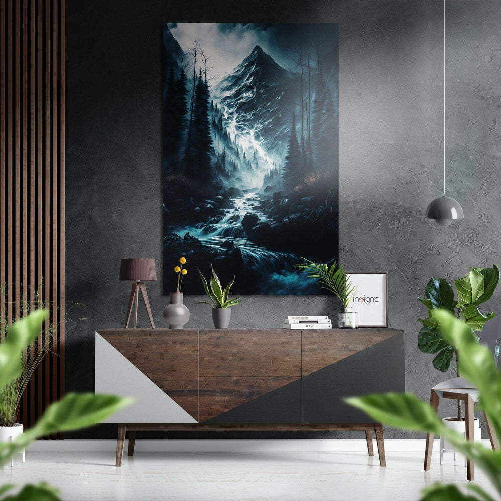 Nehir Fırçalı Metalik Alu-Dibond.