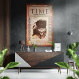 Atatürk Fırçalı Metalik Alu-Dibond.