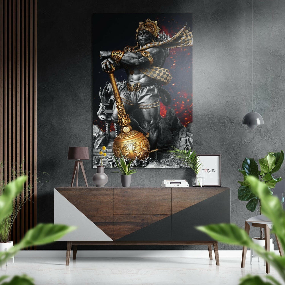 Hanuman Fırçalı Metalik Alu-Dibond.
