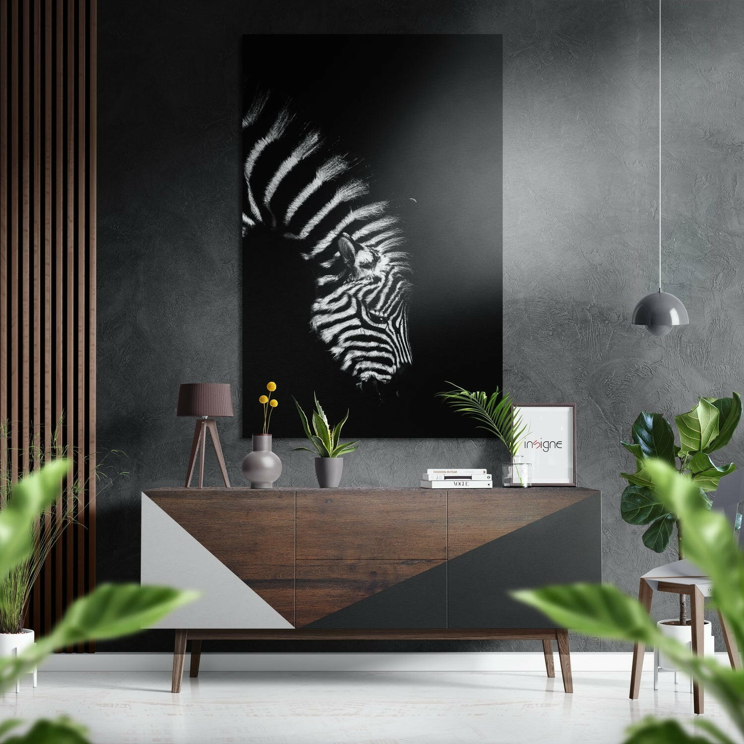 Zebra Fırçalı Metalik Alu-Dibond.