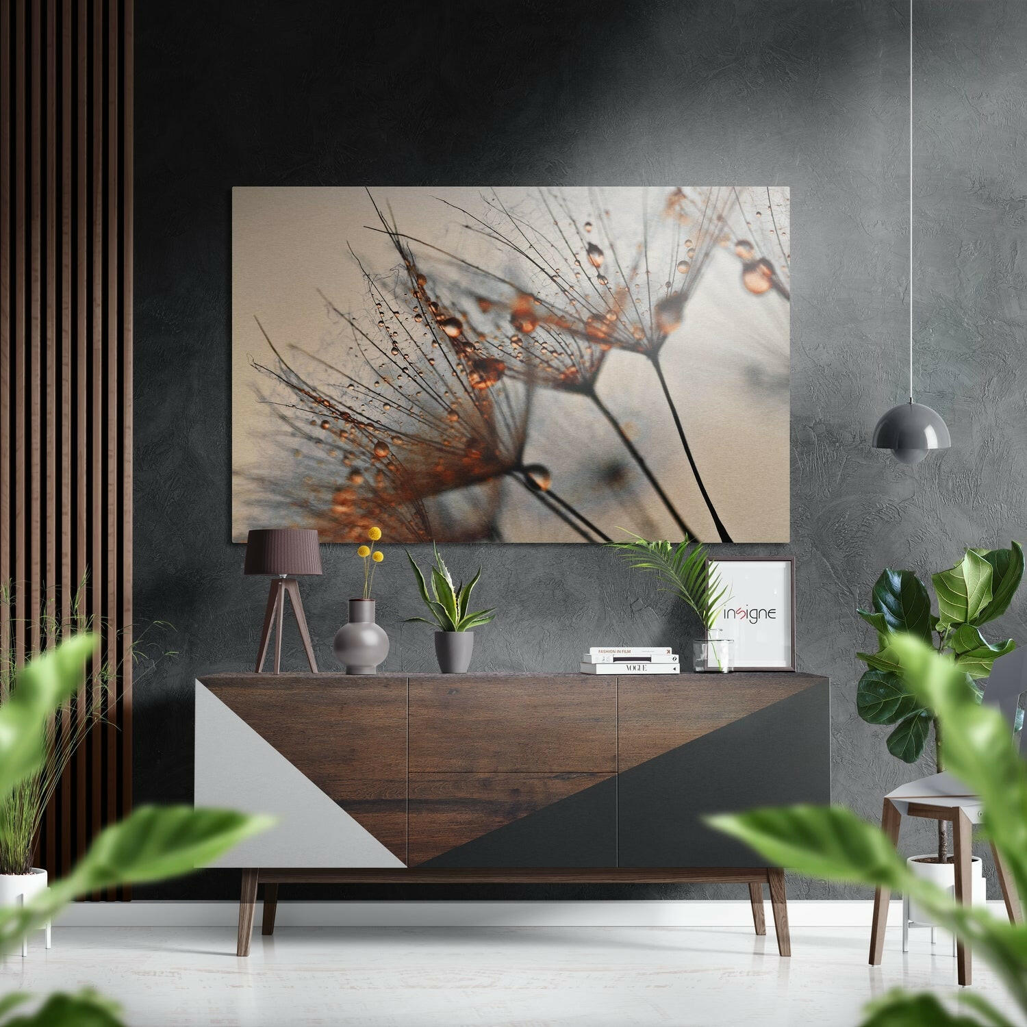 Karahindiba Fırçalı Metalik Alu-Dibond.