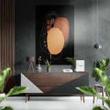 Şekiller Fırçalı Metalik Alu-Dibond.