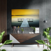 Iskele Fırçalı Metalik Alu-Dibond.