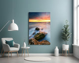 Gün batımı Cam Tablo