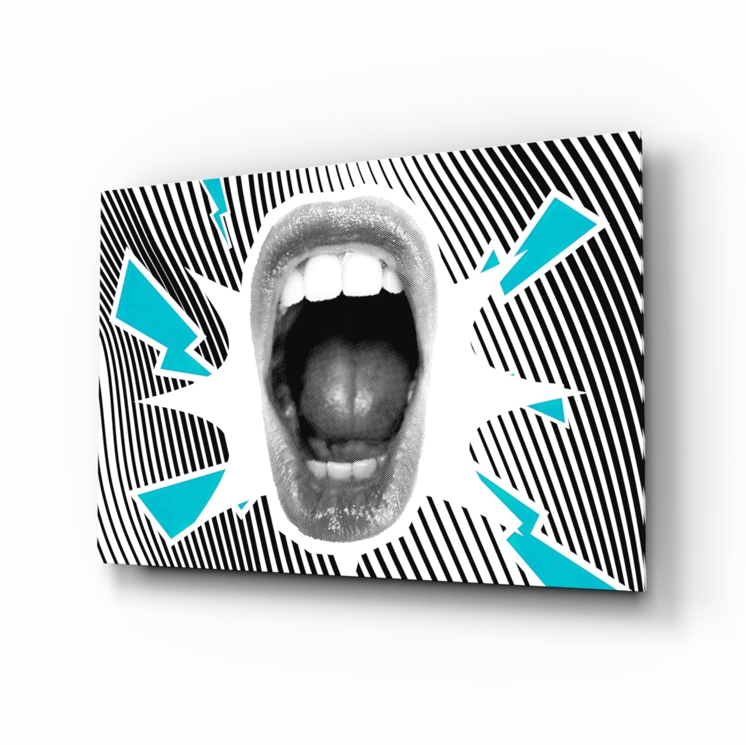 Bağırmak Cam Tablo