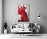 Soyutlamanın Renkleri Cam Tablo