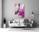 Soyutlamanın Renkleri Cam Tablo