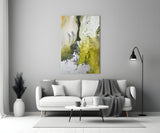 Soyutlamanın Renkleri Cam Tablo