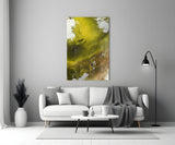 Soyutlamanın Renkleri Cam Tablo