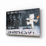 Ayının Direnci Cam Sanatı Cam Tablo