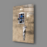 Aldatma Cam Sanatı Cam Tablo