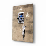 Aldatma Cam Sanatı Cam Tablo