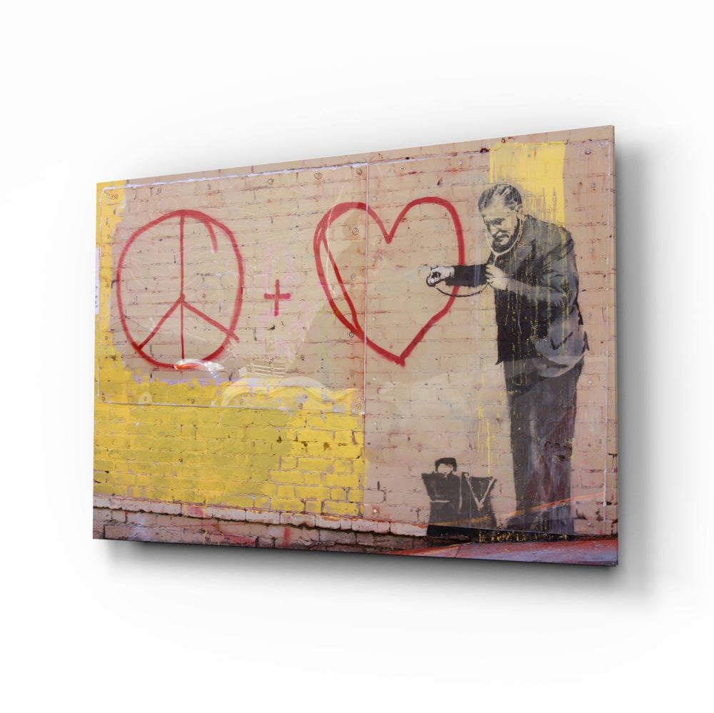 Graffiti Doktoru Cam Sanatı Cam Tablo
