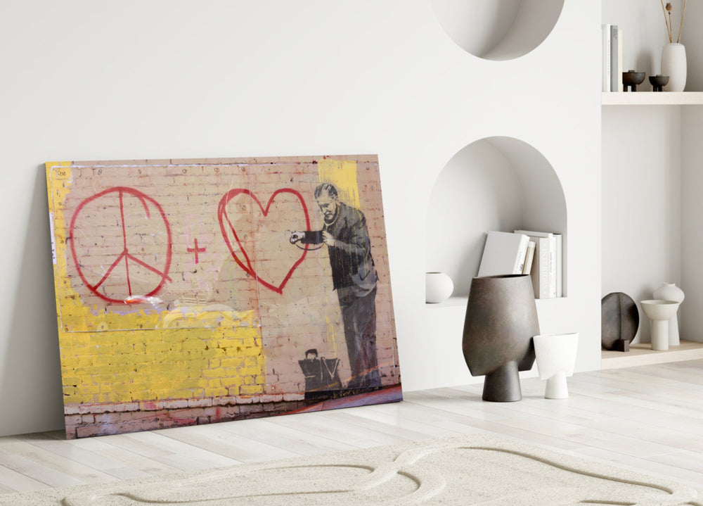 Graffiti Doktoru Cam Sanatı Cam Tablo