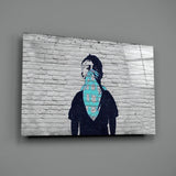 Sevimli Aktivist Cam Sanatı Cam Tablo