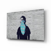 Sevimli Aktivist Cam Sanatı Cam Tablo