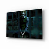 Joker Hapishane Cam Sanatı Cam Tablo